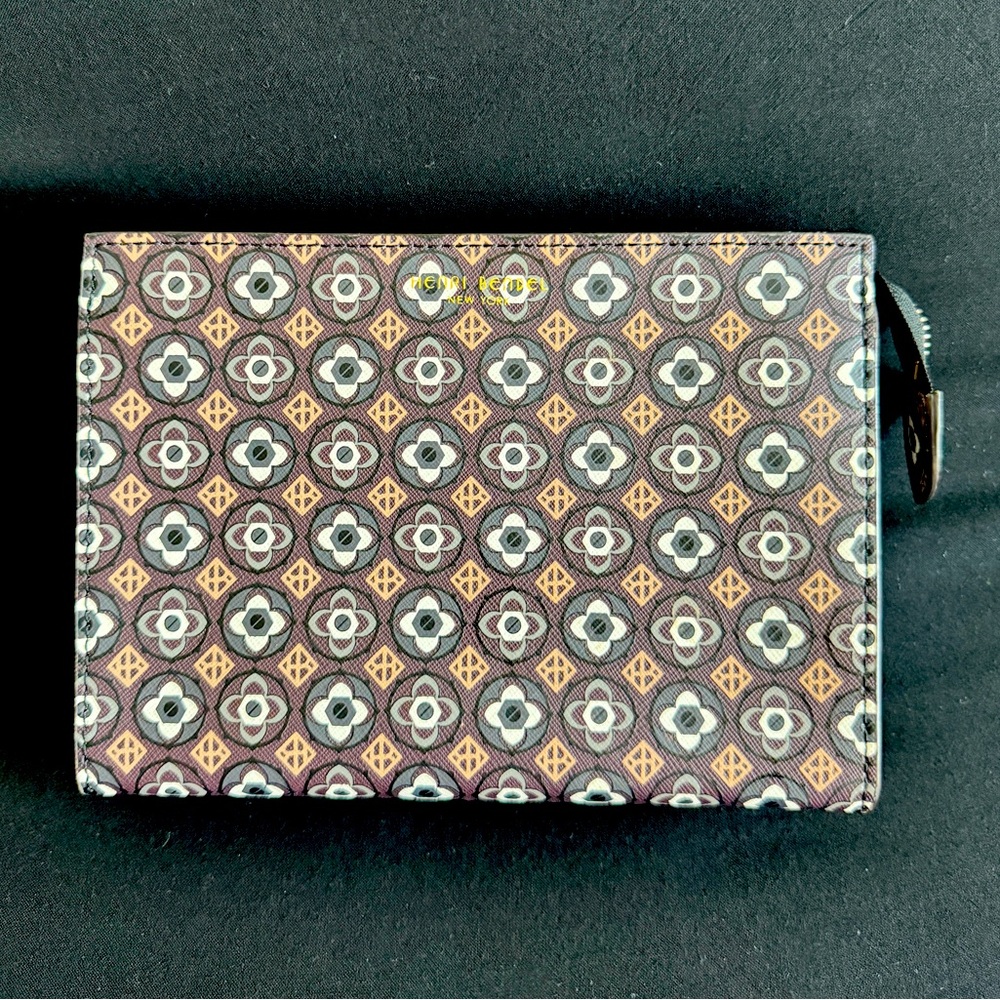 Henri Bendel Jaquard Floral Clutch